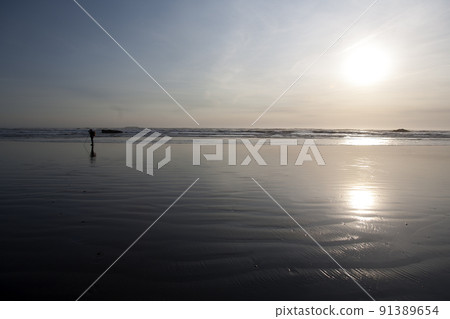 一個成長的海灘 91389654