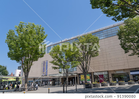 Scenery in front of the station Kofu Station 91390080