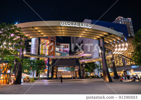 《Tokyo》 Ikebukuro Nishiguchi Park / City night view 《Tokyo》 Ikebukuro Nishiguchi Park / City night view 91390883