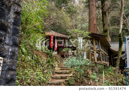 [Kanagawa Prefecture] Hakone Tozan Railway Fukazawa Zeniarai Benten 91391474