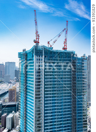 高層建築建築景觀 高層建築建築景觀 91391829