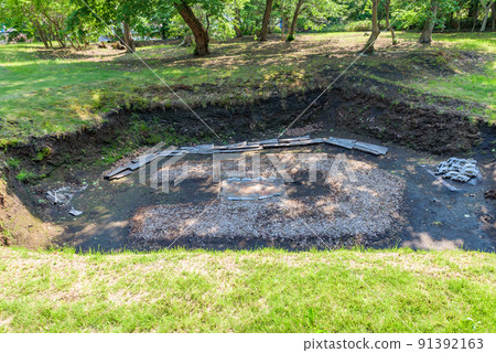 [史蹟]最近的貝塚（Moyoro貝塚）北海道網走 91392163