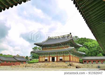 歷史的腳步，美麗的昌德宮 91392647