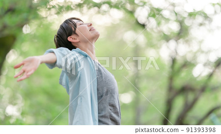 Middle women sportswear stretch 91393398