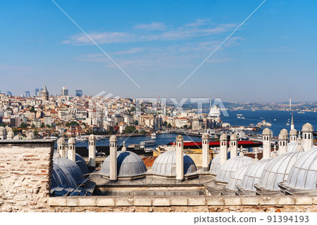 Panoramic view of the city of Istanbul 91394193