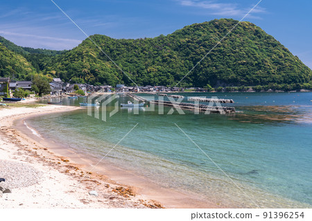 《京都府》大島船屋·初夏新鮮的綠色季節 91396254