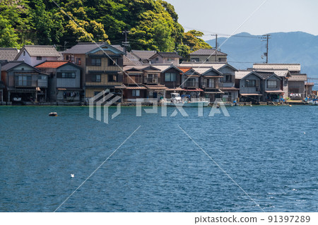 《Kyoto Prefecture》 Ine Funaya ・ Fresh green season in early summer 91397289