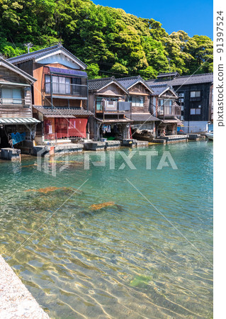 《Kyoto Prefecture》 Ine Funaya ・ Fresh green season in early summer 《Kyoto Prefecture》 Ine Funaya ・ Fresh green season in early summer 91397524