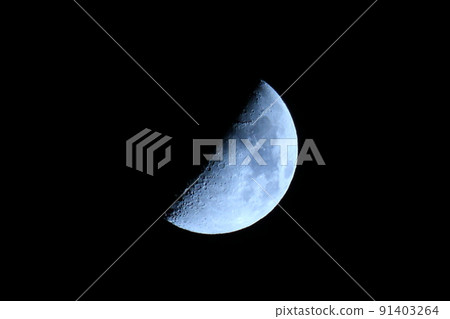 美麗的上弦月 91403264