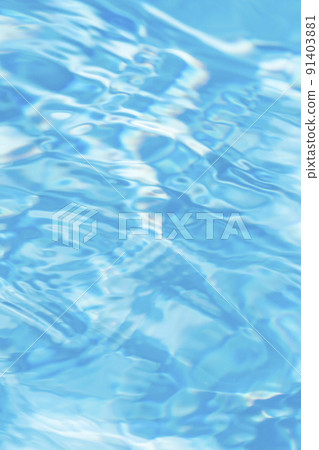 Image of summer color Resort background material Water surface texture 91403881