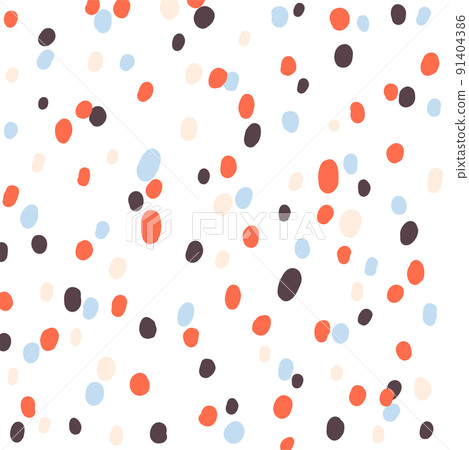 Hand drawn shapes vector illustrations. 91404386