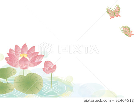 盂蘭盆節分點週模板背景蓮花 盂蘭盆節分點週模板背景蓮花 91404518
