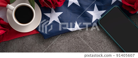 independence day independence day american day background usa flag 91405607