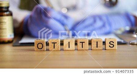 ENT and treatment of purulent otitis in medicine ENT and treatment of purulent otitis in medicine 91407335