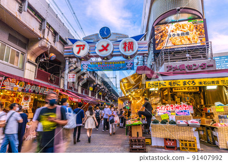 Tokyo cityscape of Japan June is over, and you can still see the side of Ameyoko in Korona-ka = 24th Tokyo cityscape of Japan June is over, and you can still see the side of Ameyoko in Korona-ka = 24th 91407992