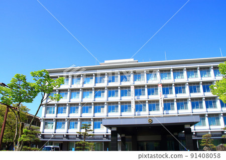 彥根市和彥根市政府的風景 91408058