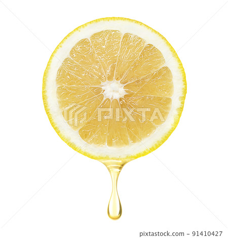 Grapefruit illustration real 91410427