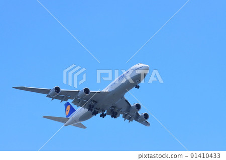 大型噴氣式飛機 747 海外旅行 91410433