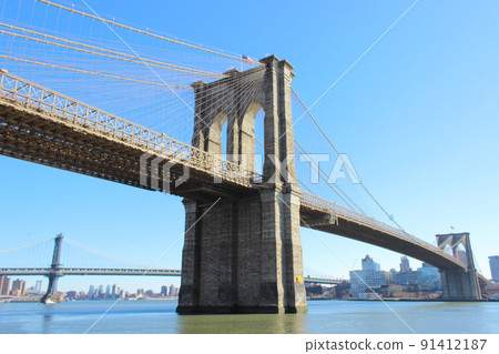 紐約曼哈頓大橋 紐約曼哈頓大橋 91412187
