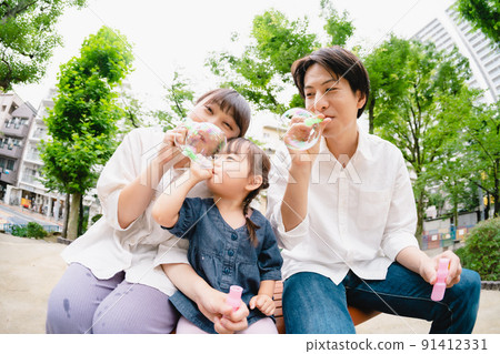 Family park soap bubbles 91412331