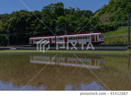 Wakayama Electric Railway Strawberry Train Wakayama City, Wakayama Prefecture 91412867