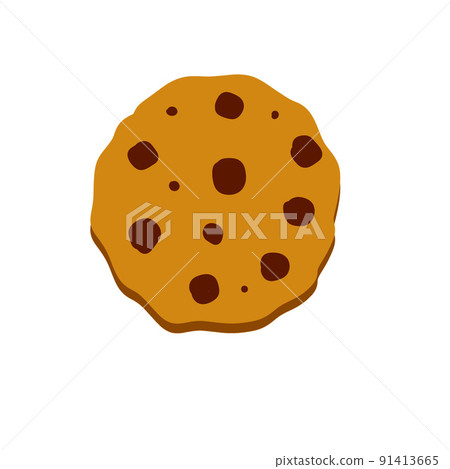 Cookie. Oatmeal pastry with chocolate. Cookie. Oatmeal pastry with chocolate. 91413665