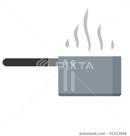 Pan. Grey steel cookware. Pan. Grey steel cookware. 91413666