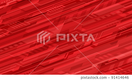 Near-future image_Cool line background illustration_16: 9 91414646