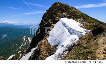 （群馬縣）雪季谷川嶽山頂和膘之見 91417362