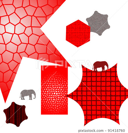 Red illustration 1 91418760