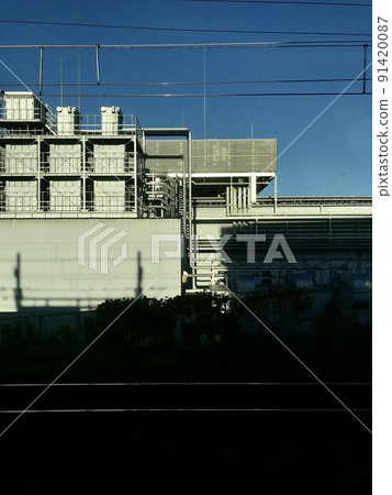 Train window series ①, railway station equipment, station platform, JR West, scenery between stations, railway fans, Kansai, travel, interesting railways Train window series ①, railway station equipment, station platform, JR West, scenery between stations, railway fans, Kansai, travel, interesting railways 91420087