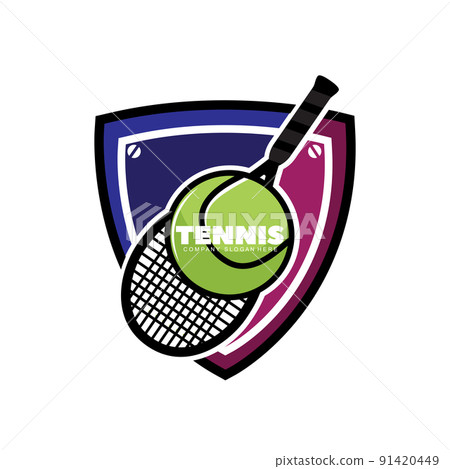 tennis court olympic sport logo vector, padel illustration design, tennis ball tennis court olympic sport logo vector, padel illustration design, tennis ball 91420449