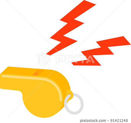Ringing yellow whistle 91421248