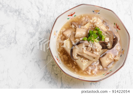 豆腐和雞肉碎的 Ankake 豆腐和雞肉碎的 Ankake 91422054