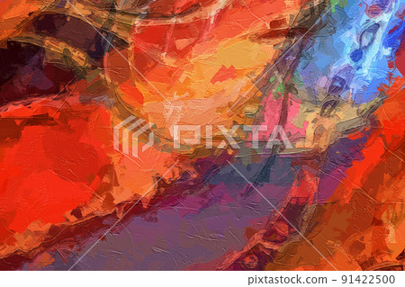 Abstract beautiful colorful texture rainbow 91422500