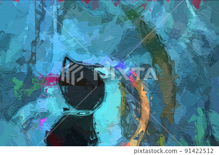 Abstract beautiful colorful texture rainbow Abstract beautiful colorful texture rainbow 91422512