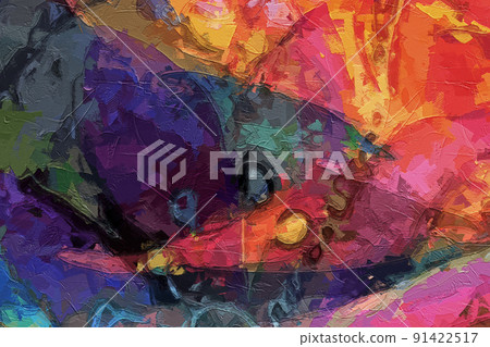 Abstract beautiful colorful texture rainbow Abstract beautiful colorful texture rainbow 91422517
