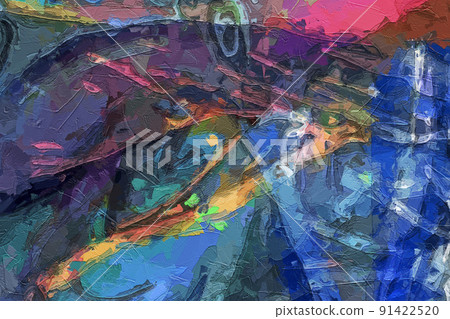 Abstract beautiful colorful texture rainbow Abstract beautiful colorful texture rainbow 91422520