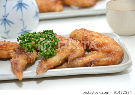 Sweet and spicy fried chicken wings Sweet and spicy fried chicken wings 91422554