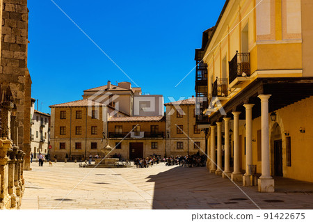 Streets of El Burgo de Osma in afternoon Streets of El Burgo de Osma in afternoon 91422675