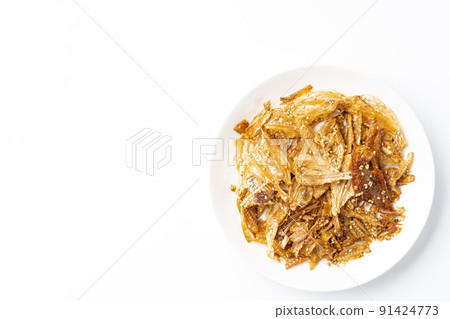 Bone crackers of various small fish 91424773