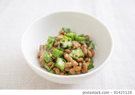 納豆和秋葵醬 91425128