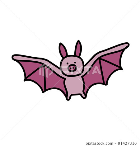 Illustration of a bat 91427310