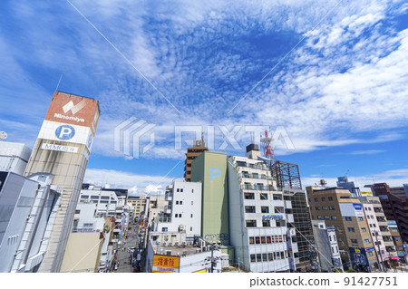 向南難波/日本橋方向的太田路環視 91427751