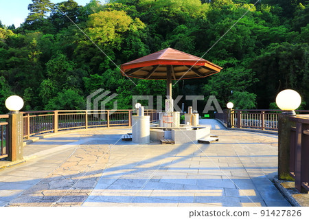Misasa Onsen footbath "Kajika no Yu" 91427826