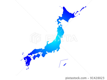 冷日本列島冷卻藍 冷日本列島冷卻藍 91428023