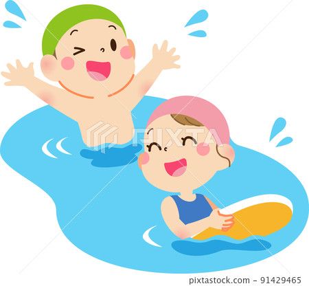 孩子們在水里玩 孩子們在水里玩 91429465