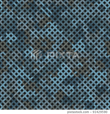 Teal Camouflage Seamless Pattern. Urban Color Seamless Camouflage Net Teal Camouflage Seamless Pattern. Urban Color Seamless Camouflage Net 91429590