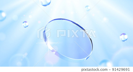 podium falling under the water podium falling under the water 91429691