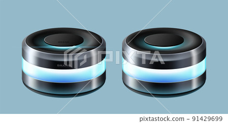 Bluetooth speaker mockups 91429699